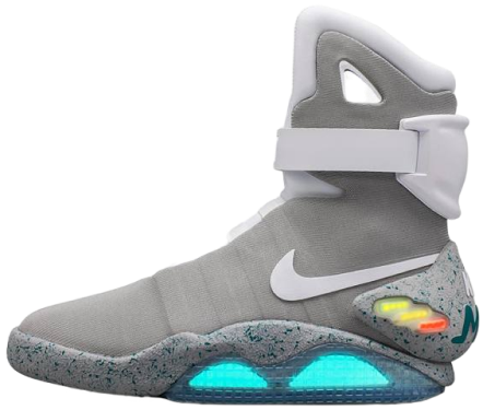 Кроссовки Nike Air Mag вид сбоку